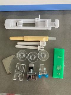 Máquina de coser Sigma 350 y mesa nuevas.