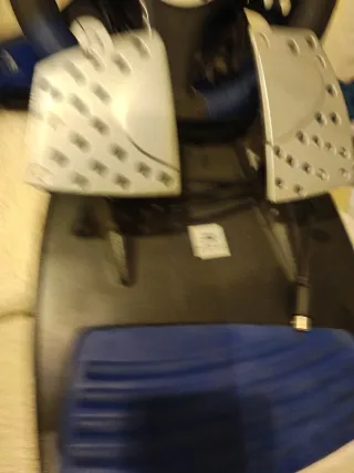 Volante y Pedales Fanatec, para PlayStation2