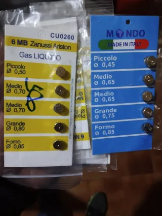 Inyectores Gas Cocina Zanussi Ariston Mondo