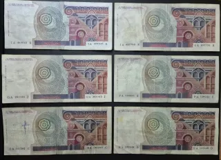 Banconote 100.000 Lire Banca d'Italia