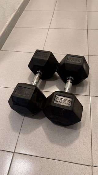 Mancuernas 25kg (Set de 2)