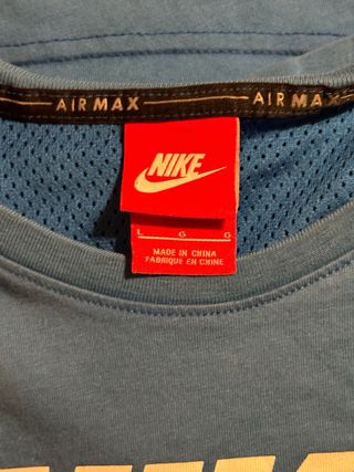 Camiseta Nike Air Max Azul