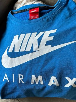 Camiseta Nike Air Max Azul