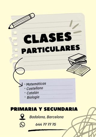 Clases particulares para niños