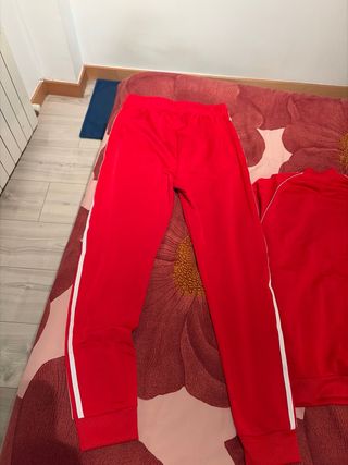 Chándal Adidas Rojo Talla 13/14 Años