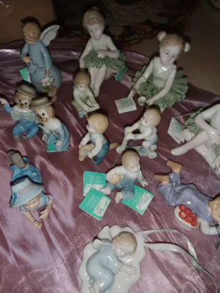 Colección Porcelana Niños y Ángeles