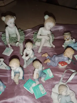Colección Porcelana Niños y Ángeles