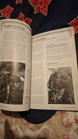 Warhammer 40k Space Marine Codex Italiano