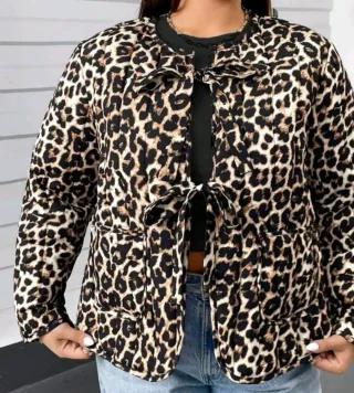 Cazadora Reversible Talla Grande Mujer