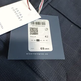 Pantalón formal Lloyd's T42 Corte Inglés