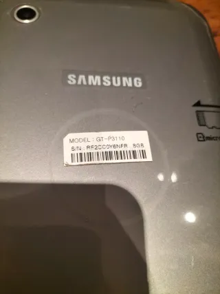 Tablet Samsung Negra para los niños