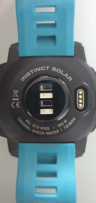 Reloj Garmin Instinct Solar Negro/Azul