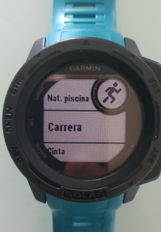 Reloj Garmin Instinct Solar Negro/Azul