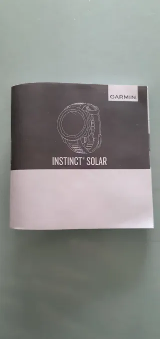 Reloj Garmin Instinct Solar Negro/Azul