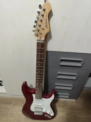 Guitarra Eléctrica Roja