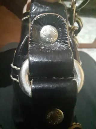 Bolso Tous Negro Piel Charol