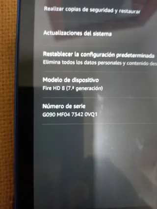 Amazon Fire 7 Tablet Azul