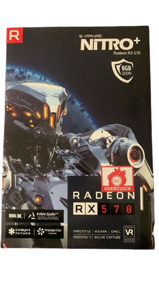 Sapphire Nitro+ RX570 XT 8GB