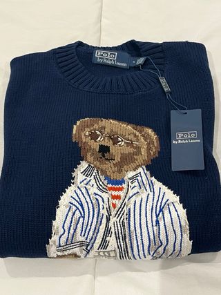 Jersey Polo Ralph Lauren Oso Azul Multicolor