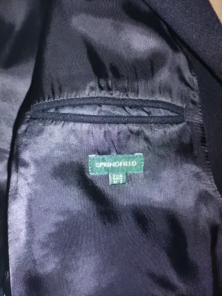 Abrigo Springfield Negro