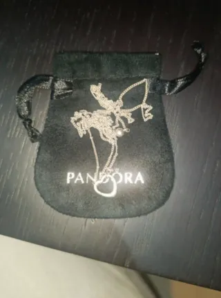 Colar Pandora Coração Prata