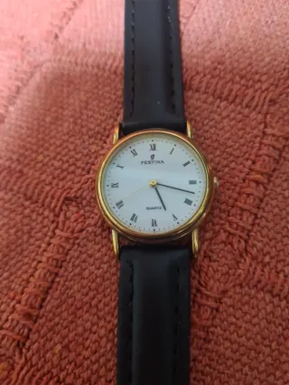 Reloj Festina de mujer Baño Oro Antiguo