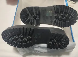 Bota militar Mary Paz blanca T.37