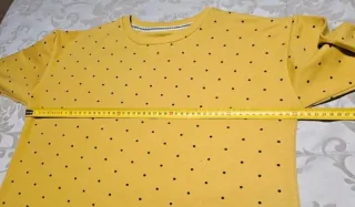 Sudadera mujer mostaza