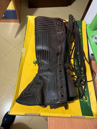 Polainas  y zapatos para polainas Garrudo Marrones