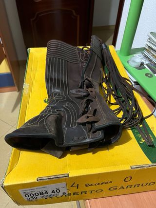 Polainas  y zapatos para polainas Garrudo Marrones