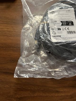 Cable HDMI Goobay 10m Negro