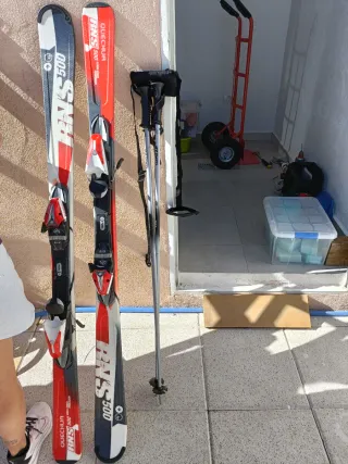 Equipo de esquí completo
