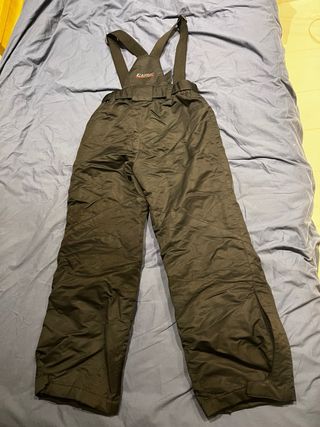 Pantalón de esquí para niño negro