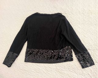 Chaqueta corta lentejuelas