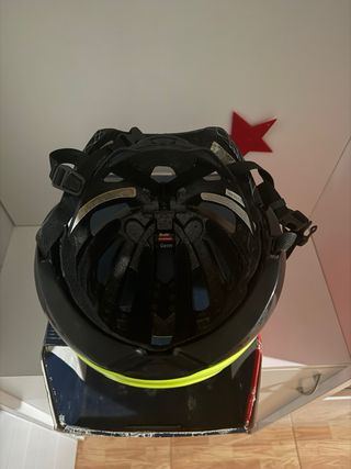 Casco Bicicleta Carretera Abus Amarillo