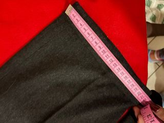 Pantaloni vintage lana grigi