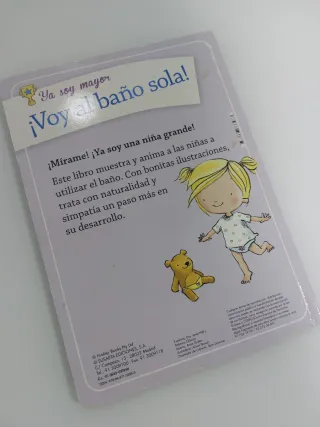 ¡Voy al baño sola!