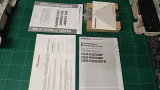 Pioneer DEH-P3600MP Radio CD MP3 WMA