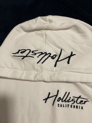 Sudadera Hollister Blanca