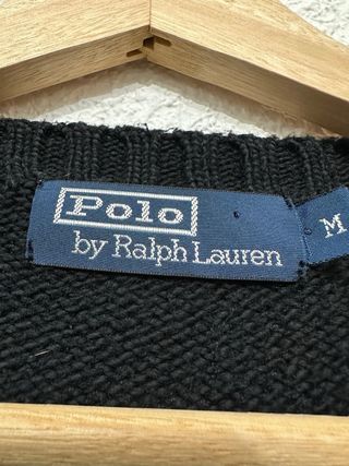 Jersey Polo Ralph Lauren Negro Talla M
