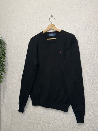 Jersey Polo Ralph Lauren Negro Talla M