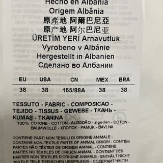 Camisa Emporio Armani Blanca Talla 38