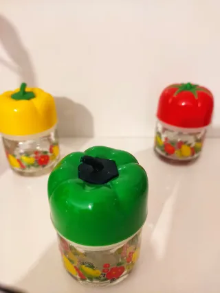 Conjunto 3 Frascos Vidro Pimento