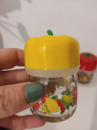 Conjunto 3 Frascos Vidro Pimento