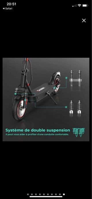 Patinete Eléctrico Iscooter i9 Max