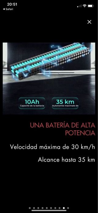 Patinete Eléctrico Iscooter i9 Max
