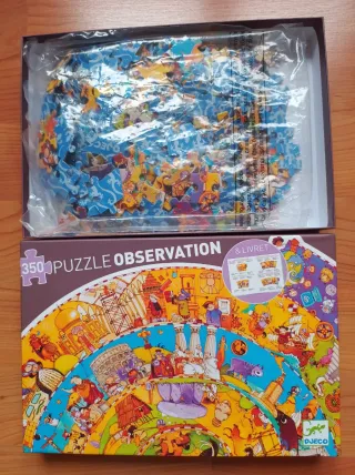 Puzzle Djeco 350 piezas Observación