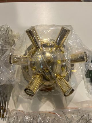 Lámpara de techo de copo de nieve. A ESTRENAR