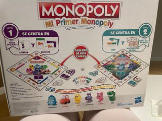 Monopoly Mi Primer Monopoly Juego Infantil