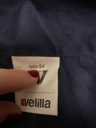 Mono de trabajo azul nuevo